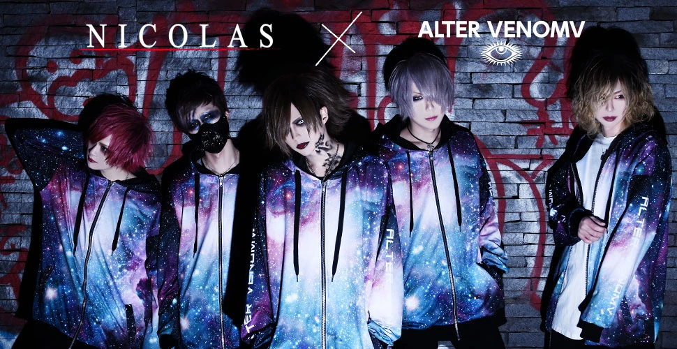 【NICOLAS × ALTER VENOMV】Limited Collaboration HOODIE販売決定！
