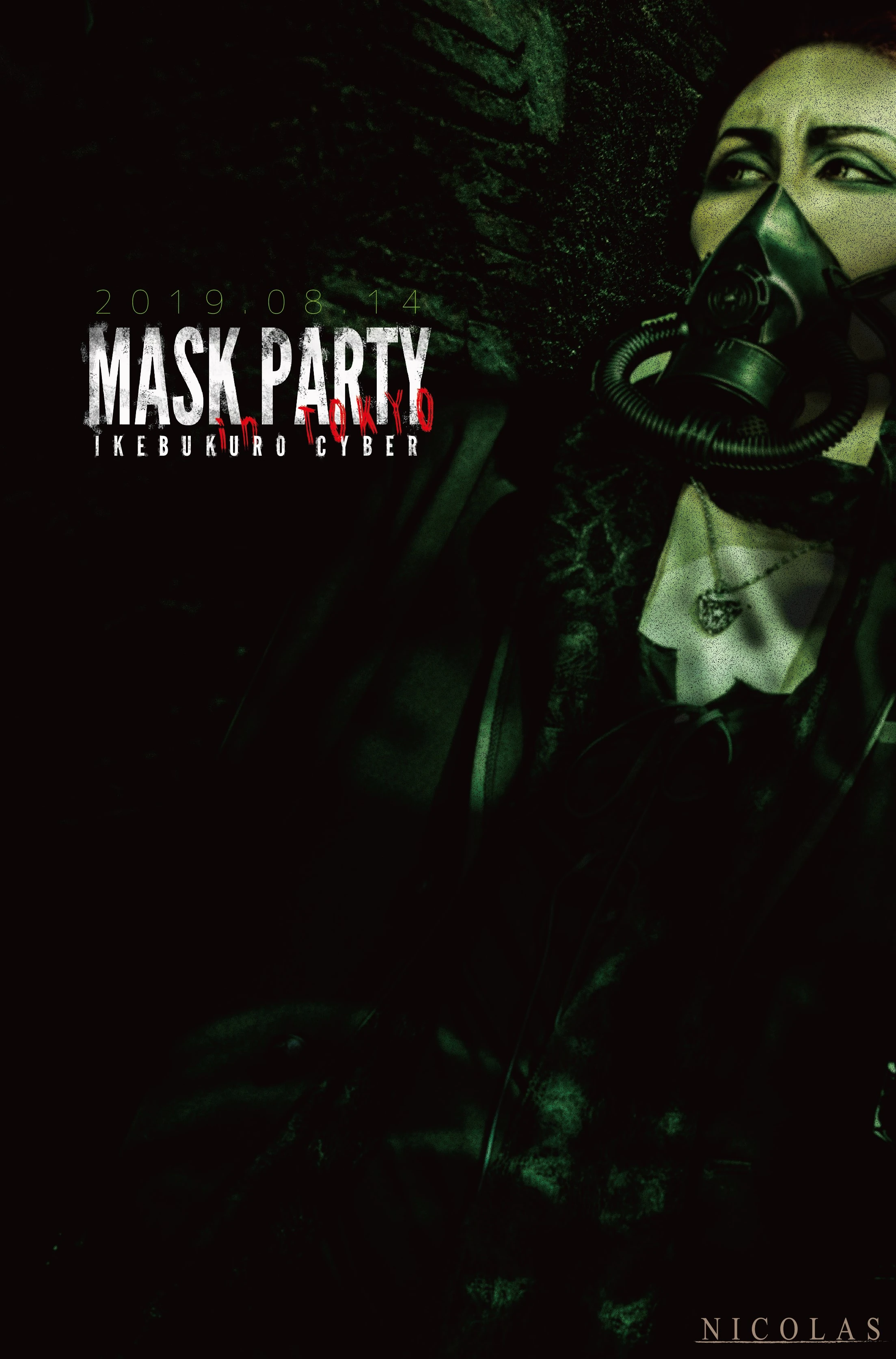 NICOLAS ZERO presents「MASK PARTY in TOKYO」ライブ情報解禁！